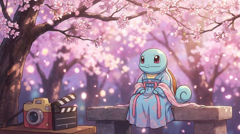 小蓝视频传媒樱花短片